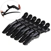 6Pcs/pack Hairdressing Clamps Claw Clip Hair Salon Plastic Crocodile Barrette Holding Hair Section Clips Grip Tool Accessories