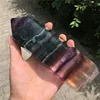 big size natural fluorite pillar crystal points 1pcs around 1kg for home decoration healing crystal stones