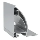 tension stretch fabric angle aluminum profile for Led textile frame Foshan factory directly