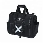 Wholesale Custom 2018 New Style 16 inch Professional Electrical Polyester Car Tool Bag Electrician Toolkits with Hard Bottom