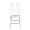 Stackable Wedding Wood Tiffany Chiavari Chair,Modern banquet hall white wooden leg chairs for sale
