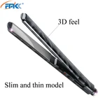 Hot selling 1 inch super slim hair straightener private label hair flat iron for straight and curl styling