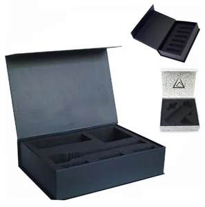cardboard empty gift collapsible packaging boxes with magnetic