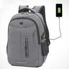 wholesale New Casual Simple Student Bag Anti Theft Sports Laptop Backpack Multifunctional USB Charge Travel Backpack