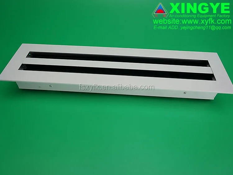 Return air slots