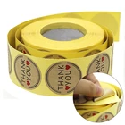 Kraft tracking sticker printing New trends OEM and ODM label