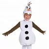 Factory hot sale olaf costume kids children baby plush olaf christmas costumes