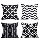 Square Decorative Throw Pillow Cases Outdoor Cushion Covers 18 X 18 for Sofa Bedroom