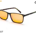 dark yellow top quality FDA acetate computer and gamer eyewear glasses 97% blue light can be blocked blue light blocker