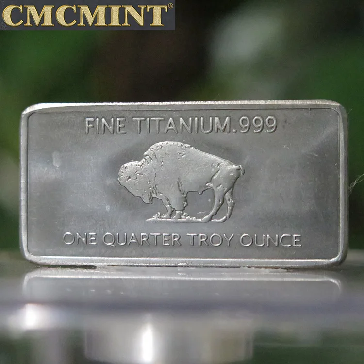 999 Fine titanium Buffalo Bar