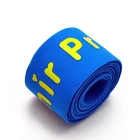 2inches wide elastic band custom company logo nylon material jacquard waistband for underwear