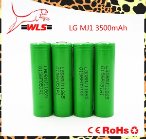 hot 18650 rechargeable battery lg chem 18650 mj1 lgdbmj11865 3.