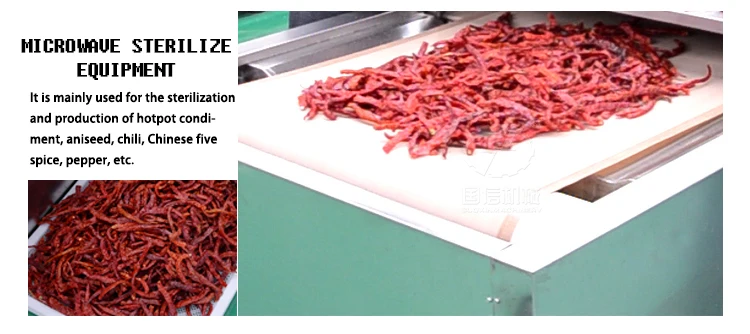 spice drying and sterilizing machine