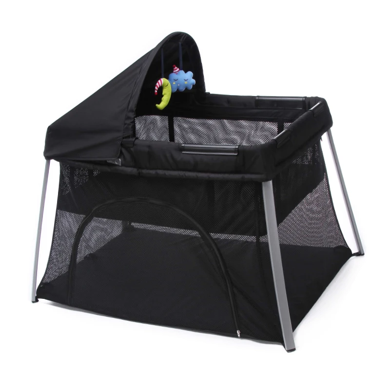 Portable Baby Crib Folding Baby Cot Bed Travel Cot Bed With En