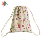 Portable Canvas Travel Storage Bag Drawstring Organizer Pouch color randomly send