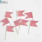 Different Design Country Flag Picks/Decorative Mini cake Flag Toothpicks