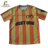 Custom Latest Cheap Kids Soccer Football Jersey / USA Striped Sports Jersey Shirt