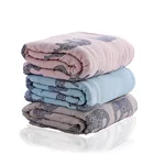 wholesale 100% cotton korean mink blankets bed sheet knitted blanket