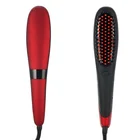 Anti-static hair straightener brush electric in irons hot comb for beauty salon equipment