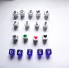 A-Z 26 English plastic letter dice beads with vertical hole,plastic alphabet dice bead 12mm,promotion gift square plastic beads