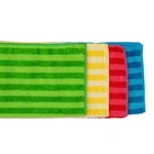 microfiber stripe fabric towel cleaning cloth