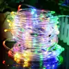 Christmas Decor light Ambiance Lighting 3AA Battery Waterproof 5M 50 LED Copper Wire Outdoor Fairy Rope String Holiday Light