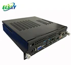 X86 Intel dual Memory DDR4 32GB RAM i3 i5 i7 processor OPS Fanless Mini PC for Digital signage H110-OPS
