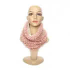Multifunctional seamless tube scarf winter neck warmer neckerchief