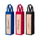 Reusable Wine Wholesale,Wine Bottle Gift Bag Wine Tote Bag