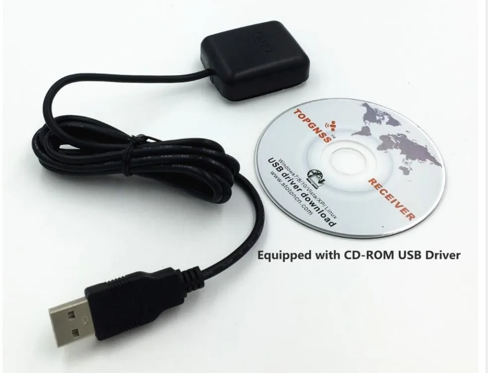 PC Navigation USB drive GPS Receiver Module Antenna GMOUSE 0183 NMEA Output USB Replace VK-162 GlobalSat BU-353s4