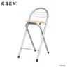 New Fashion wholesale bar chair surface in pvc high quality metal bar stool & chair KC-7503M