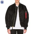 YL OEM Figure Photos 100% nylon blank bomber jackets wholesale custom bomber jackets for men