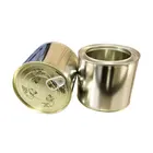0.5L-1Lmetal easy open lid round tin can,paint container,motor oil can packing for towel socks solid particles