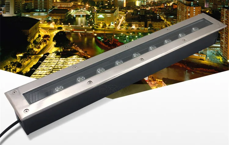 led underground lamp 7w linear inground light