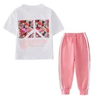 Children Clothing 2019 Summer Girls Clothes 2pcs Set Outfits Kids Clothes Toddler Suit For Girls Clothing Sets