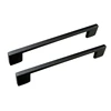 Amazon 2019 top brand modern design cabinet handles italian hardware black cabinet handle