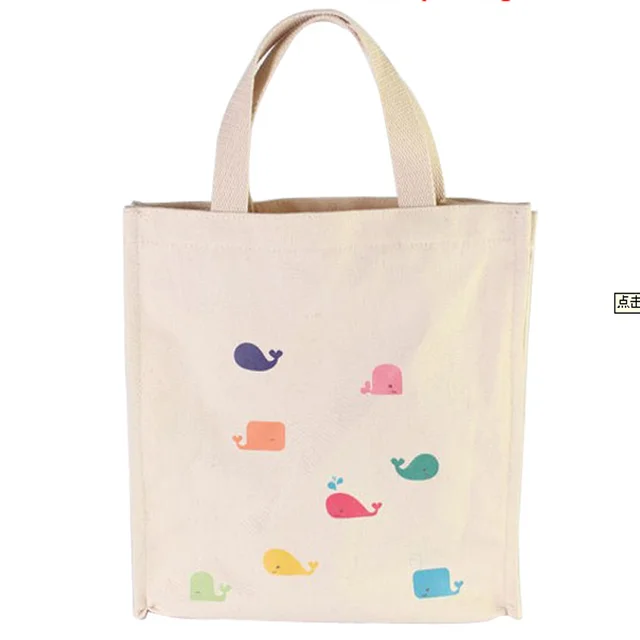 new design handmade cotton bags with custom logo