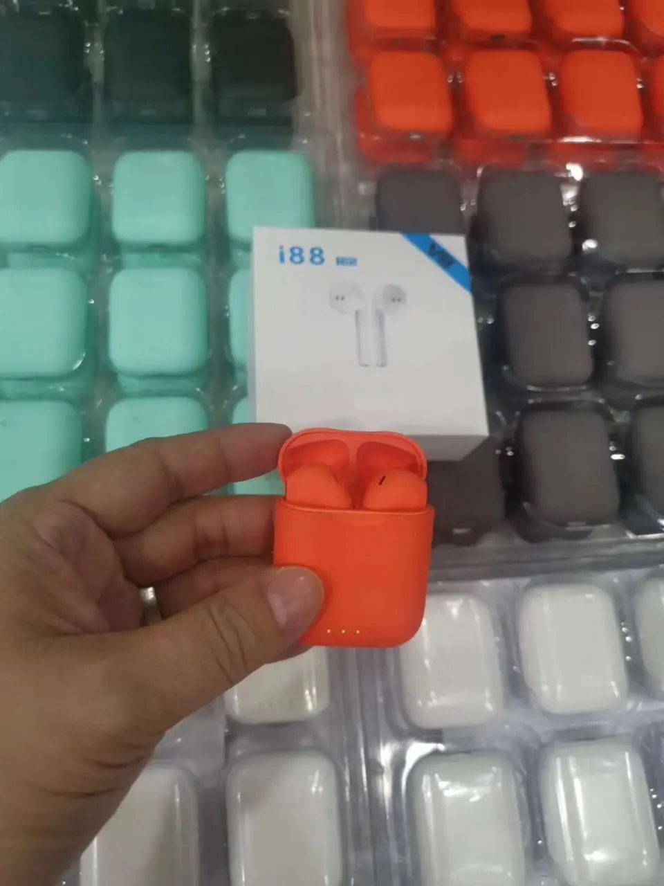 i12 i13TWS 2019 new best selling mobile phone headset earphones wireless earbuds i88 - ANKUX.COM