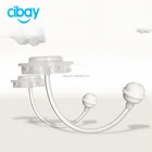 silicon baby feeding milk bottle straw with heavy ball good for baby sucks milk