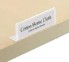 Acrylic Label Frame L Sign Holder Shelf Edge Price Talker Shelf Storage Memo Holder Merchandise Name Card Display Data Strip