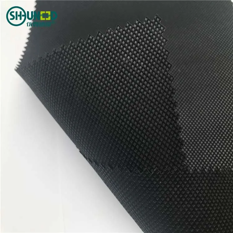 50gsm Black Eco-Friendly PP Spunbond Non Woven Fabric Rolls for Bags Manufacturing