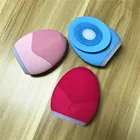 Custom private label pdt photon therapy silicon cleaner 2019 electronic facial cleansing brush