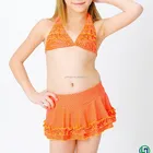 OEM custom beautiful cute girls bikini swimwear children wholesale swimwear for kids