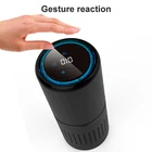 Mini Portable Desktop gift auto purification cleaner aroma Car Air purifier with HEPA Filter