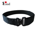 Customized logo metal Cobra buckle police Nylon tactical police belt
