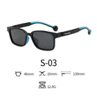 TR90 Two-tone Polarized Stylish Children Sunglasses