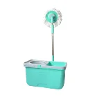 360 Rotating Spin Magic Mop Bucket Set Microfiber Mop Cleaning Floor Mop