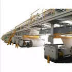 Automatic 3 layer product line/ production line for making corrugated cardboard/paper board making machine
