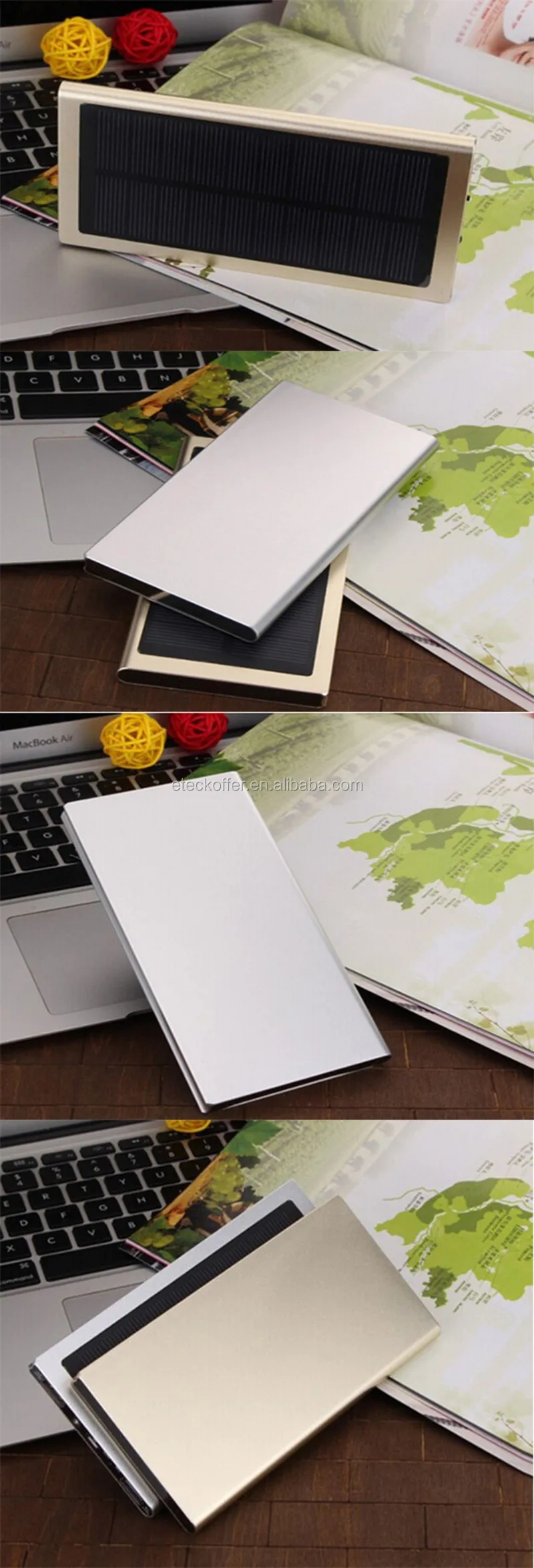 New 20000 mAh Solar Power Bank Waterproof Phone External Battery Solar Charger Power Bank - ANKUX.COM