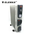 Portable homeuse electric oil radiator heater with turbo fan